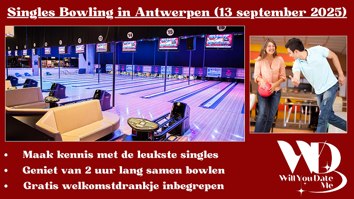 Singles Bowling in Antwerpen op 13 september 2025