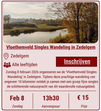 Vloethemveld Singles Wandeling (8 februari 2026)