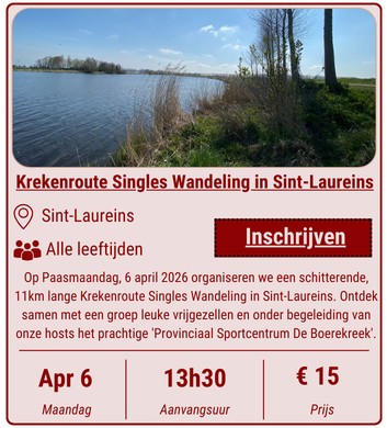 Krekenroute Singles Wandeling (6 april 2026)