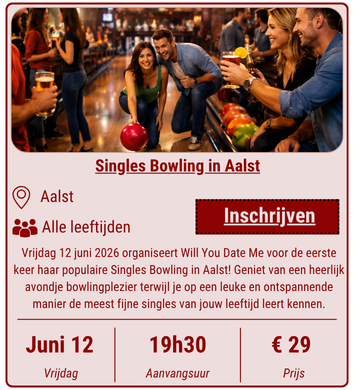 Singles Bowling in Aalst op 12 juni 2026