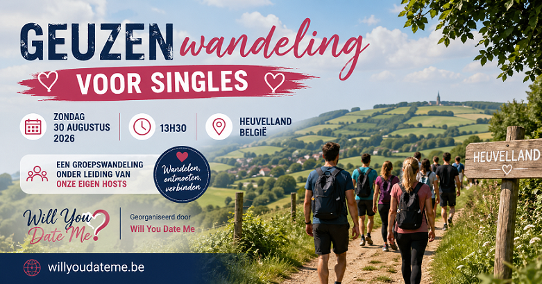 Geuzenroute Wandeling voor Singles op 30 augustus 2026