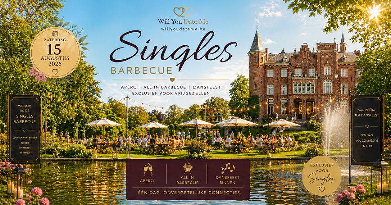 Singles Barbecue + Party 15 augustus 2026