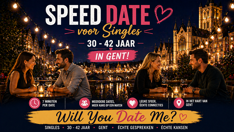 Speeddate 30 - 42 Gent - 28 mei 2026
