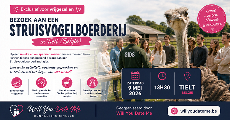 Singles Activiteit Struisvogelboerderij