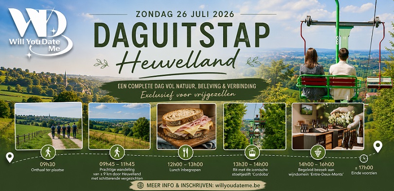 Daguitstap naar Heuvelland - 26 juli 2026