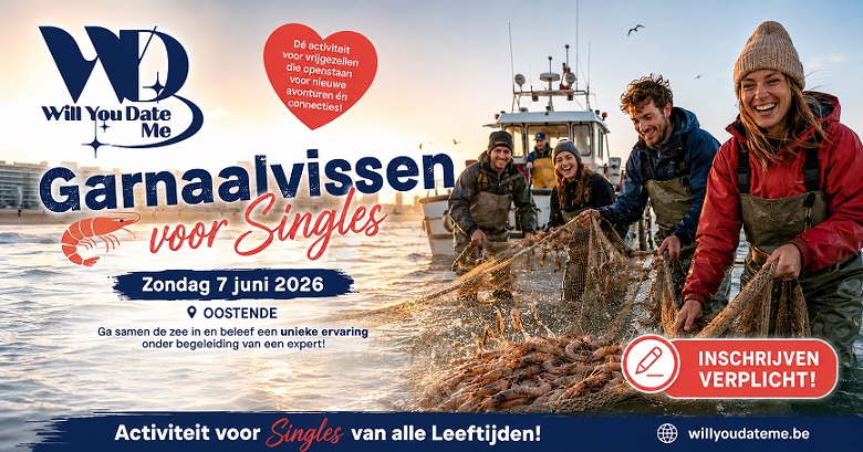 Garnaalvissen voor Singles op 7 juni 2026