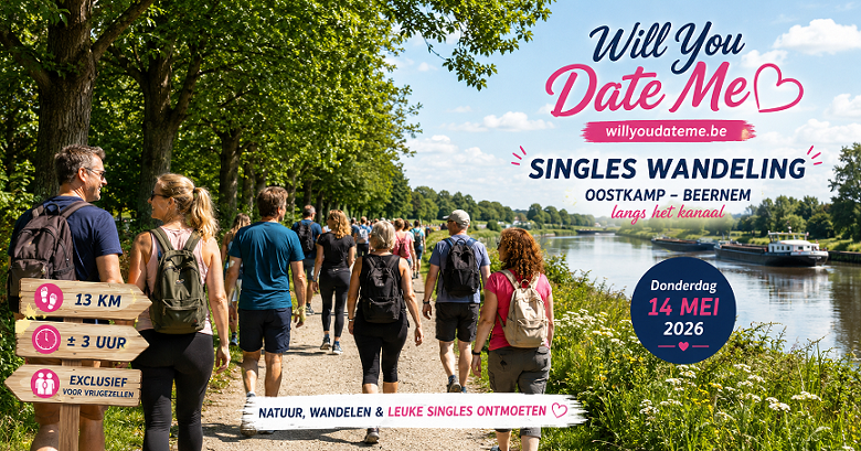 Singles Wandeling Langs het Kanaal op 14 mei 2026