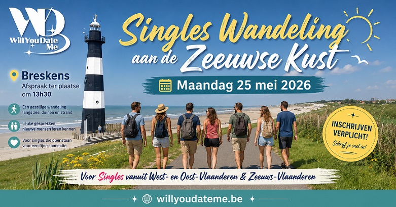 Singles Wandeling aan de Zeeuwse Kust op 25 mei 2026 (2)