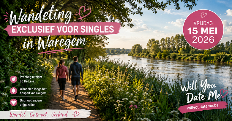 Wandeling voor Singles in Waregem