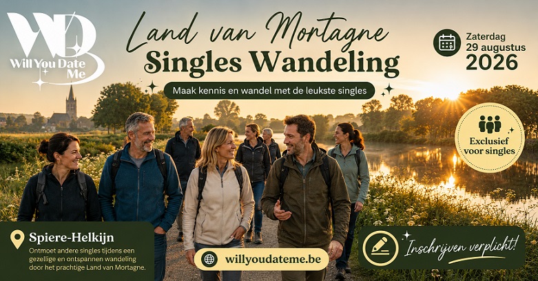 Land Van Mortagne Singles Wandeling op 29 augustus 2026