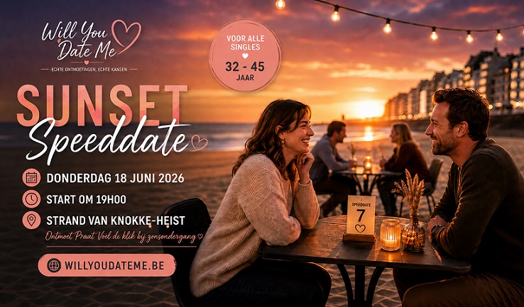 Speeddate 32 - 45 op 18 juni 2026
