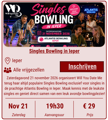 Singles Bowling in Ieper - 21 november 2026