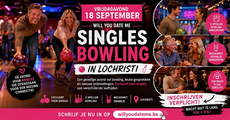 Singles Bowling in Lochristi op 18 september 2026