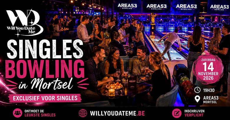 Singles Bowling in Mortsel op 14 november 2026