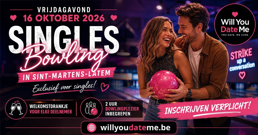 Singles Bowling in Sint-Martens-Latem op 16 oktober 2026
