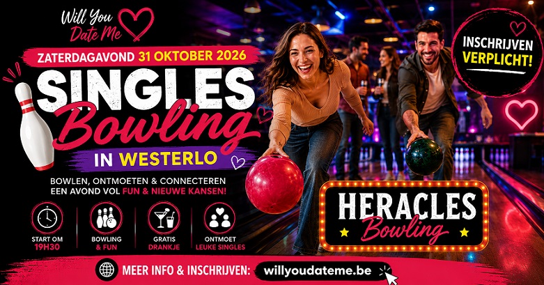 Singles Bowling in Westerlo op 31 oktober 2026