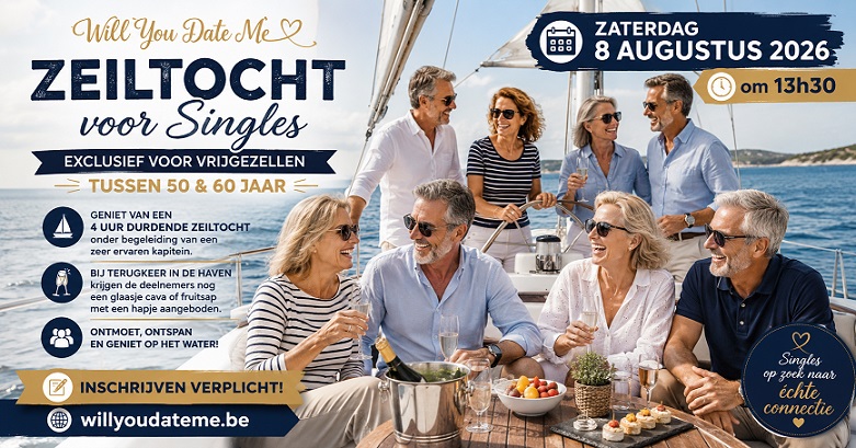 Zeiltocht 50 - 60 op 8 augustus 2026