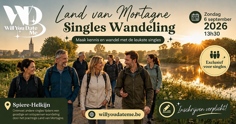 Land van Mortagne Singles Wandeling op 6 september 2026