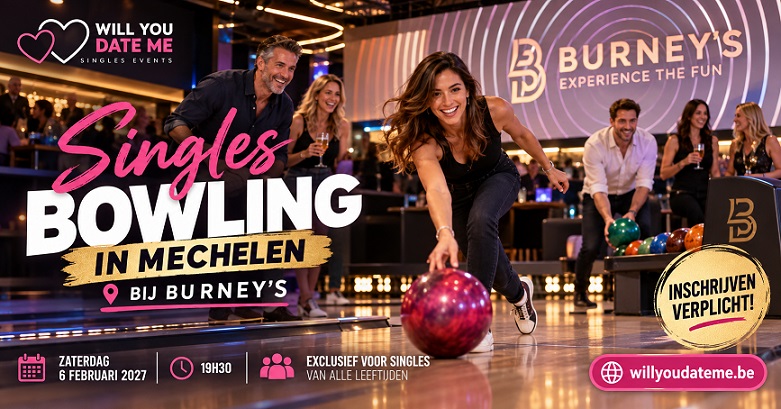 Singles Bowling in Mechelen op 6 februari 2026