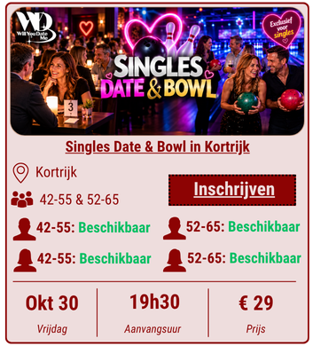 Singles Date & Bowl in Kortrijk